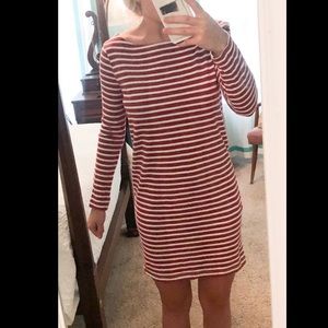 Gap Red Stripe Dress